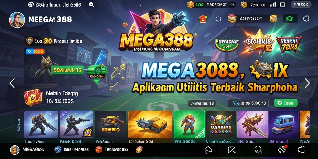 Tampilan antarmuka MEGA388 yang canggih dan intuitif.