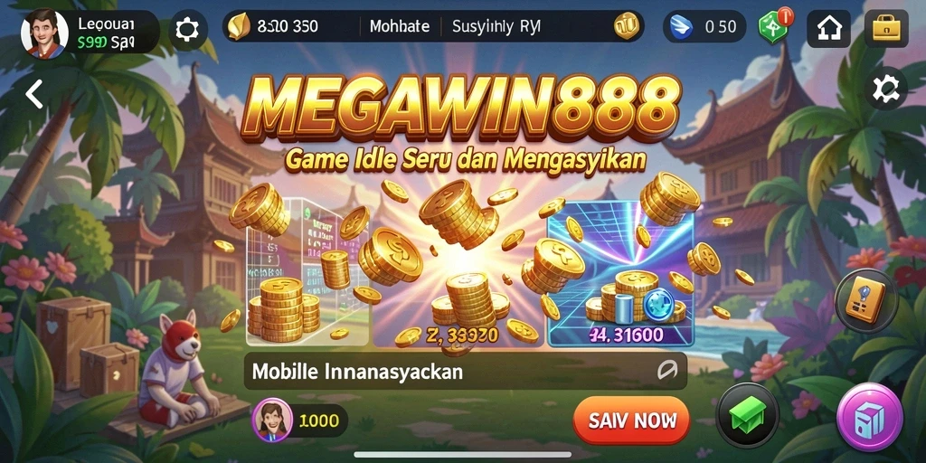 Tampilan gameplay MEGAWIN888 yang menawan dan menarik.