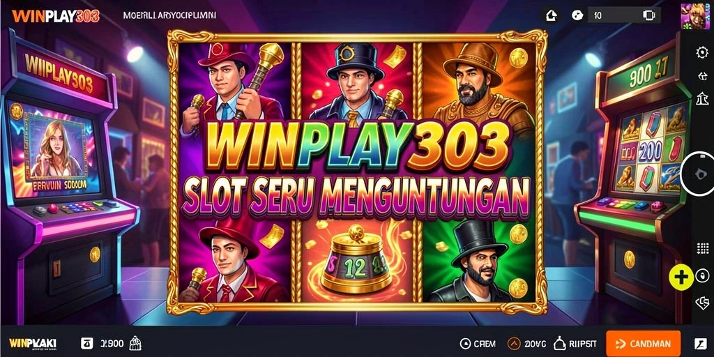 Tampilan gameplay Slot di WINPLAY303 yang mengasyikkan dan penuh warna.