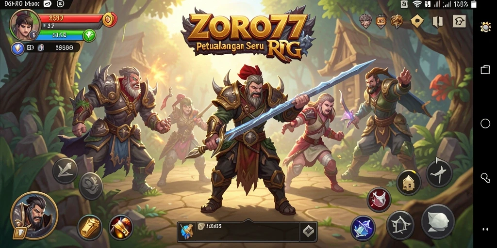 Gameplay ZORO77 yang menakjubkan di dunia RPG.